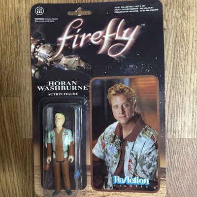 Firefly Hoban Washburne 3.75" Action Figure ReAction Super7 2014 Funko - Image 1 of 4