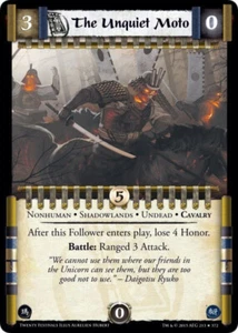 Legende der fünf Ringe L5R CCG TF Zwanzig Festivals Das unquiet Motorrad - Bild 1 von 1