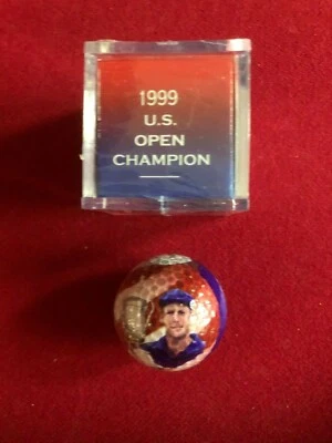 Bola de golfe comemorativa 1999, Payne Stewart, "EUA ABERTA" (escassa / vintage) - Imagem 1 de 4