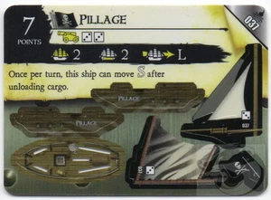 Wizkids Pirates Pocketmodel - Pillage (Ship) F&S 037 U - Picture 1 of 1