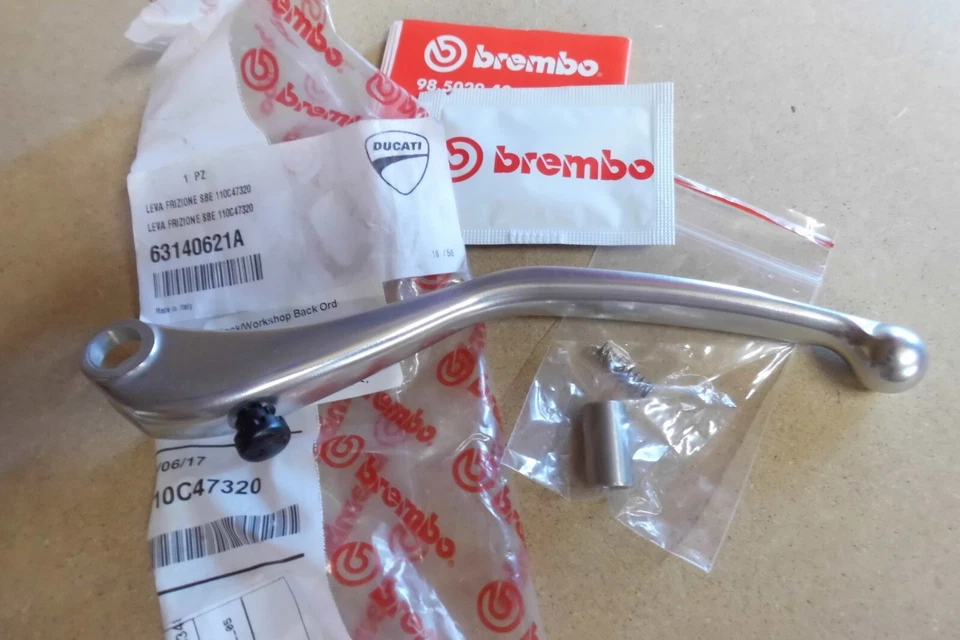 DUCATI 749  848  999  DIAVEL  MONSTER GENUINE NEW CLUTCH LEVER - # 63140621A - Image 1 of 1