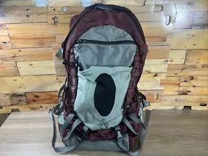 Osprey Red Grey Nylon Lightweight H20 Aura 35 Hiking Backpack - Picture 1 of 22