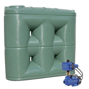 ETS2000LT Slimline Rain Water Tank and Mains Switchover Pump - Delivery to NSW - Picture 1 of 5