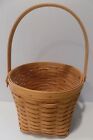 Large Longaberger Basket Hand Woven In U.S.A. Desden Ohio In 2001 By POP Liner
