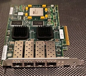 LSI LOGIC H3-25076-01D QUAD-PORT 4GB FC FIBRE CHANNEL CARD - Picture 1 of 6