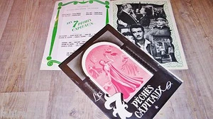 LES 7 PECHES CAPITAUX Isa Miranda Eduardo De Filippo dossier presse 1952 - Photo 1/1