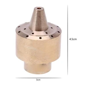Messing-Säulen-Feuerwerk-Wasserspringbrunnen-Düse Sprinkler Spray (1/4 Zoll) DE - Bild 1 von 8