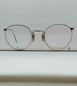 Gafas de alambre de oro "Doctor" vintage del siglo XIX/principios del siglo XX - Imagen 1 de 8
