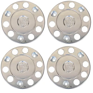 For Scania griffin Truck Stainless Steel 22.5" Truck Wheel Trim Covers 4 Pcs - Picture 1 of 4