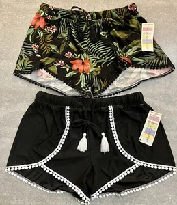 2 Pair Women’s Pajama shorts Size Small New With Tags - Picture 1 of 1