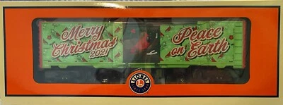 Lionel 2128190 2021 Christmas Boxcar Mint/New!!! - Image 1 of 4