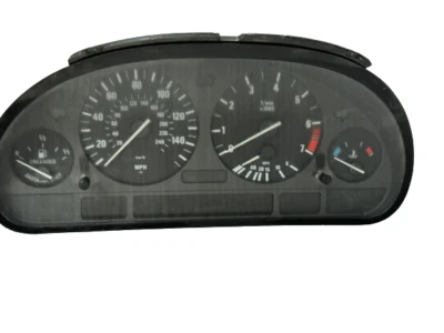 2001 - 2003 BMW 525i Tablero de instrumentos de la cabeza del velocímetro del tablero del grupo de instrumentos 6 942 197 OEM ! Foto 1 de 4