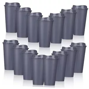Pack Reusable Coffee Cups with Lids Reusable Hot Cups Bulk 16 oz 15 Gray - Picture 1 of 7