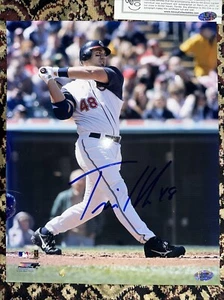TRAVIS HAFNER Signed Cleveland Indians 8x10 Photo Envoy Collectables COA 12838 - Picture 1 of 2