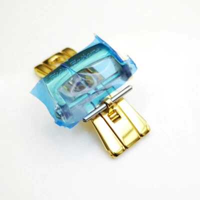 20mm Gold Steel Nautilus Clasp Fodling Clasp Buckle for JB1753 BP Watch Strap - Image 1 of 4