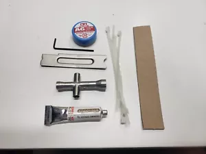 Tamiya King Hauler 56301 Tool Bag Thread Lock Ceramic Grease Zip Ties Semi 1/14 - Picture 1 of 1