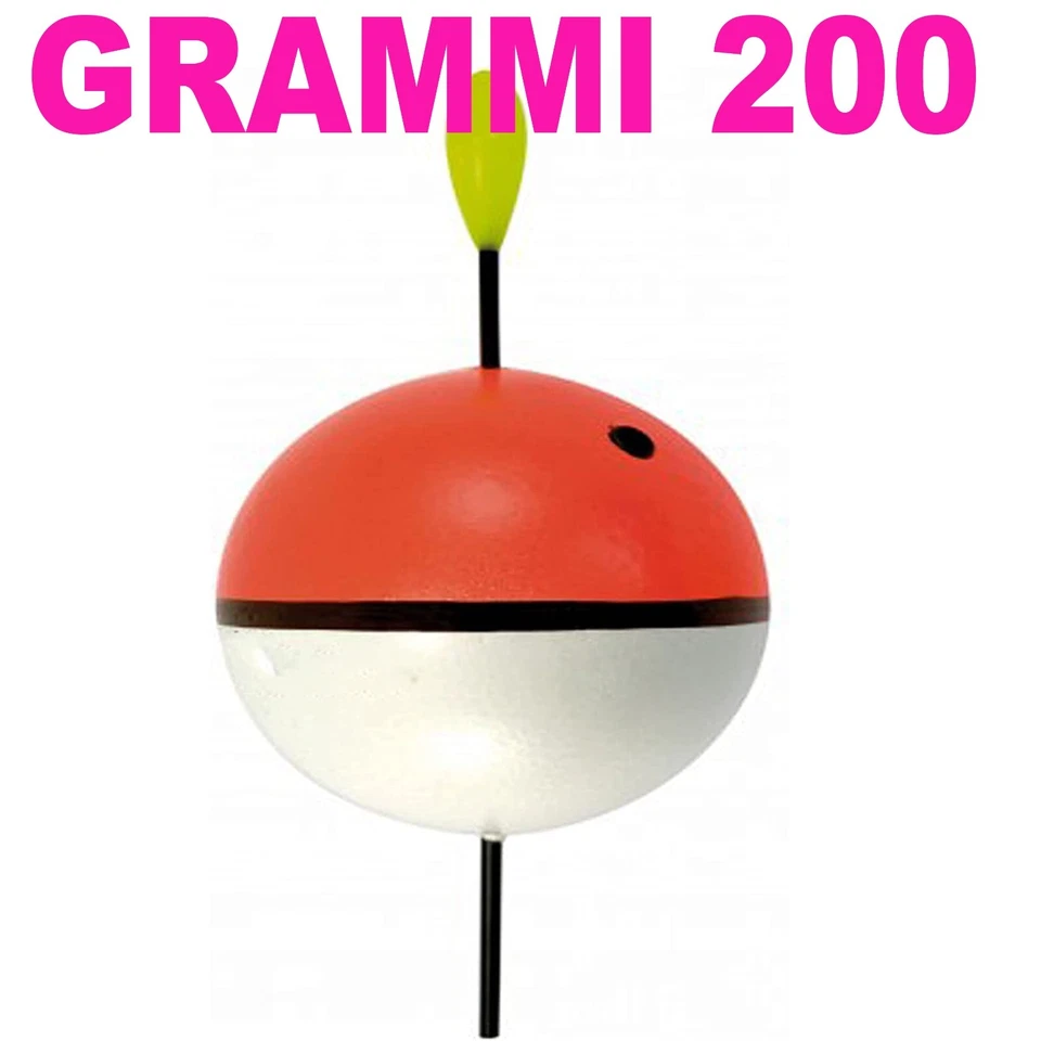 BOA GALLEGGIANTE PER SILURO ALTA VISIBILITA' STARLIGHT PESCA LAGO FIUME G. 200 - Immagine 1 di 1