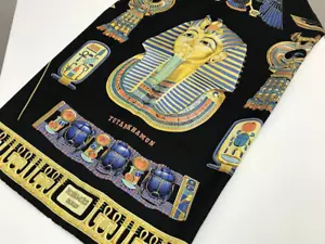 HERMES Tutankamón Bufanda Negra 90cm Elegante Elegante Elegante Accesorio de Moda - Imagen 1 de 10