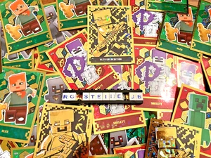Lego Minecraft Serie 1-2 Trading Card Boom Bastic limitiert Goldkarten aussuchen - Bild 1 von 17