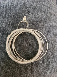 Seasonal Whispers Bracelets (5)total. Swarovski crystal's on silverplated 3" - Picture 1 of 3