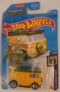 Hot Wheels Party Wagon HW Screen Time 4/10 TMNT - Picture 1 of 7