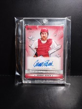2022 TOPPS SERIES 2 JOHNNY BENCH BASEBALL STARS AUTO RED /25 REDS , Legend
