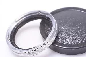 ✅ ROLLEI, ROLLEIFLEX TLR WARM FILTER BAYONET 1, RI 6X6, 4X4 120 ROLL FILM CAMERA - Picture 1 of 2