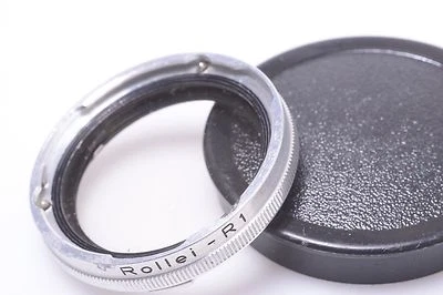 ✅ ROLLEI, ROLLEIFLEX TLR WARM FILTER BAYONET 1, RI 6X6, 4X4 120 ROLL FILM CAMERA - Image 1 of 2