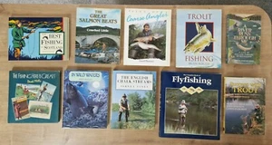 ANGLING FLY FISHING JOB LOT 10 HARBACKS THE GREAT SALMON BEATS ETC - Picture 1 of 3