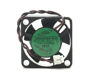 ADDA AD0205MX-K50 DC 5V 0.13A 25X25X6MM 2-PIN Ultra-thin Micro Cooling Fan - Picture 1 of 4