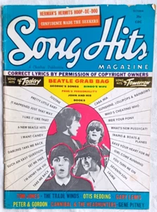 Song Hits Magazine October 1965 Beatles Tom Jones Otis Redding Very Good Q6 - Picture 1 of 2