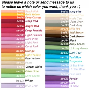 Tailor Made*COVER*Fine Sheet 100%Cotton Pillow Cushion Cover Thow Floor sofa bed - Picture 1 of 21