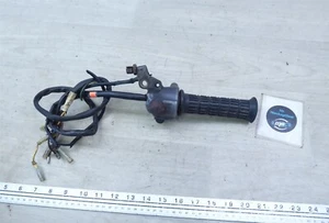 1974 Honda CB360 Twin H343-4) right hand control switches button throttle twist - Picture 1 of 15