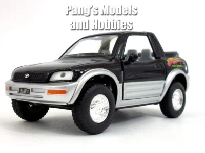 Toyota RAV4 Cabriolet 1/32 Scale Diecast Model by Kinsmart - Black - Image 1 of 4