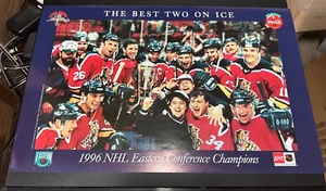 Póster de los Florida Panthers NHL 1996 Campeones de la Conferencia Este Siempre Coca Cola - Imagen 1 de 2