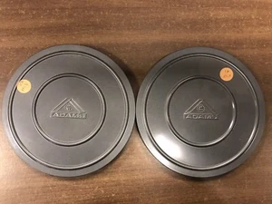 2 Vintage ADAMS Metal Film Cases With Reels. 7 Inch Diameter. - Picture 1 of 3