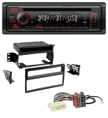 Kenwood MP3 CD USB Bluetooth DAB Autoradio für Nissan Versa / Tiida (ab 2007) - Bild 1 von 4