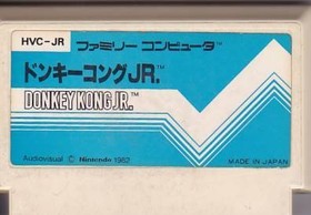 Donkey Kong Jr. NES Game Cartridge FC Used Stains, Tested