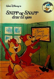 Libro Walt Disney Chip & Dale 1978 Noruega Snipp og Snap Drar til Sjos - Imagen 1 de 2
