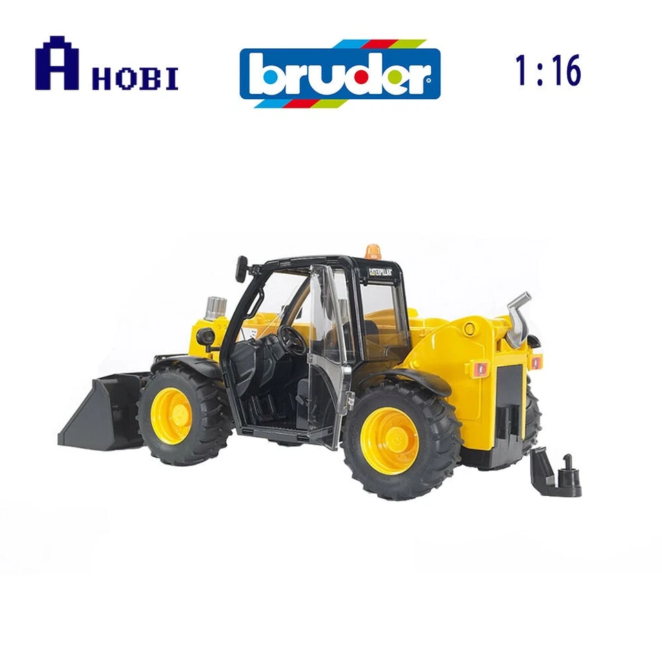 Bruder 1:16 Scale Caterpillar Telehandler Model with Adjustable Arm & Loader - Image 1 of 2