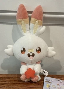 Pokémon Bandai Brandprest Poke Piece Plüschtier Scorbunny - ca. 9 Zoll x 5,5 Zoll - Bild 1 von 2