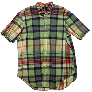 Camisa Ralph Lauren Para Hombre Grande A Cuadros Calce Clásico Clásico Normcore Retro - Imagen 1 de 6