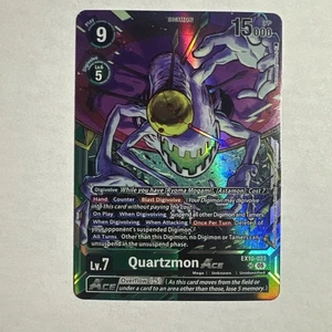 Quartzmon ACE EX10-023 SR Super Rare Digimon Sinister Order - Bild 1 von 12