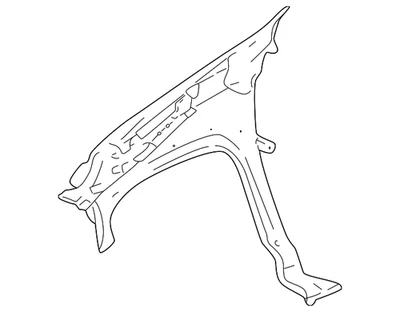 Conjunto de guardabarros genuino GM 88893388 Foto 1 de 2