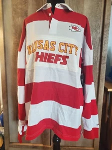 NEW NFL Kansas City Chiefs Tommy Hilfiger Long Sleeve Shirt Size Large Men - Picture 1 of 10