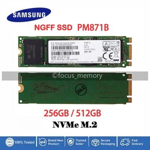 Samsung 1.8 inch SSD PM871B 256GB 512GB M.2 NVMe NGFF Internal Solid State Drive - Picture 1 of 12