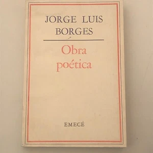 Jorge Luis Borges Book Obra Poetica 1967 Editor Emece vintage pb - Picture 1 of 4