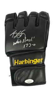 Bill Goldberg autographed signed inscribed glove WWE Roman Reigns JSA COA - Picture 1 of 2