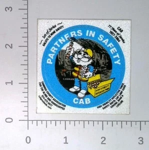 Vintage CAB Mine Products Ebensburg Pennsylvania Coal Mining Sticker Decal - Picture 1 of 1