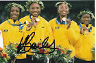 Aleen BAILEY - JAM - Leichtathletik - Olympia 1.OS Gold 2004 Foto signiert
